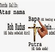 Dalam Nama Bapa Dan Putra Dan Roh Kudus Dalam Bahasa Latin